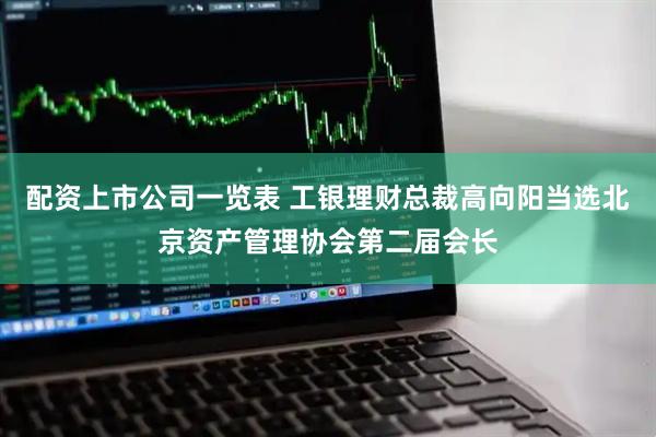 配资上市公司一览表 工银理财总裁高向阳当选北京资产管理协会第二届会长